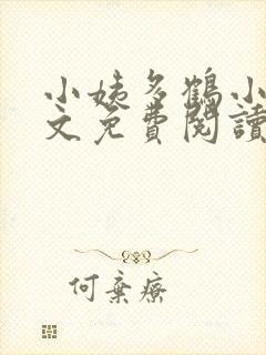 小姨多鹤小说全文免费阅读