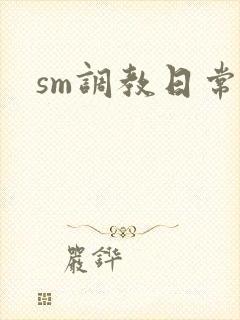 sm调教日常文