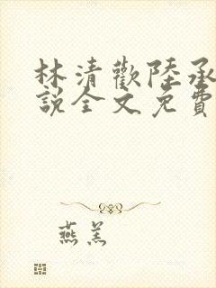 林清欢陆承洲小说全文免费阅读