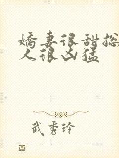 娇妻很甜总裁大人很凶猛