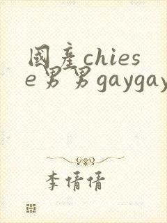 国产chiese男男gaygay