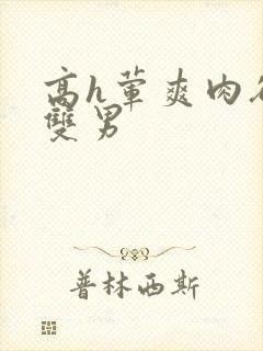 高h荤爽肉欲文双男封面