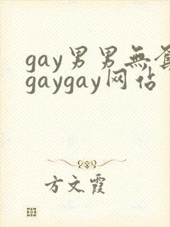 gay男男无套gaygay网站