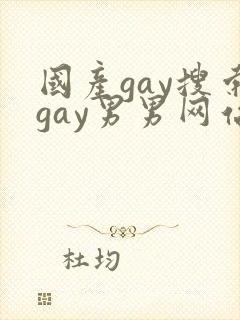 国产gay搜索gay男男网站do