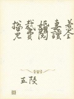 总裁婚妻惹人爱免费阅读全书