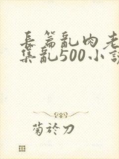 长篇乱肉老师合集乱500小说