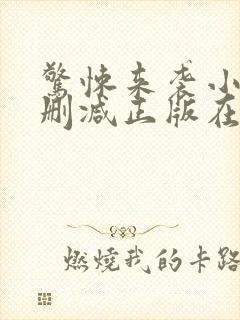 惊悚来袭小说无删减正版在线阅读