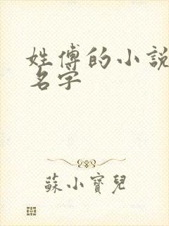 姓傅的小说女主名字