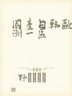 国产日韩欧美亚洲一区