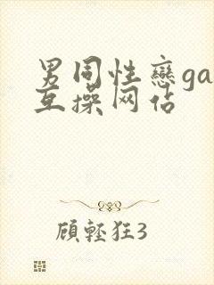 男同性恋gay互操网站封面