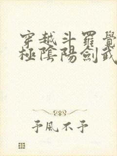 穿越斗罗觉醒太极阴阳剑武魂