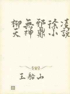 柳无邪徐凌雪吞天神鼎小说在线阅读