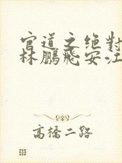 官道之绝对权力林鹏飞安江网络小说封面