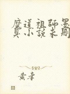 魔道祖师墨香铜臭小说未删减在线看封面