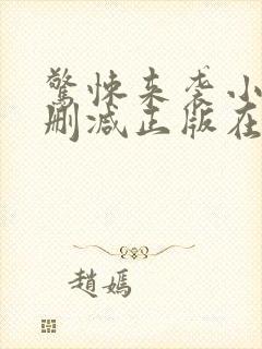 惊悚来袭小说无删减正版在线阅读