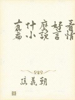 有什么好看的短篇小说言情封面