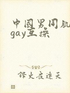 中国男同肌肉男gay互操