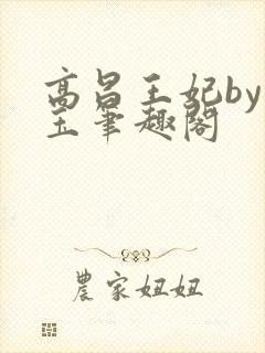 高昌王妃by黛玉笔趣阁