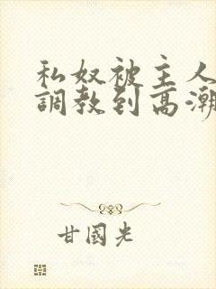 私奴被主人玩弄调教到高潮男男