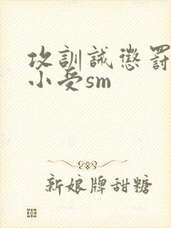 攻训诫惩罚调教小受sm封面