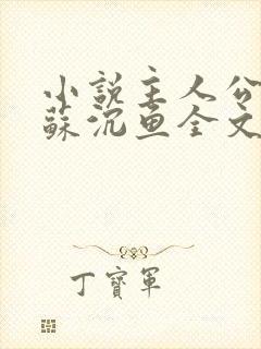 小说主人公秦飞苏沉鱼全文阅读