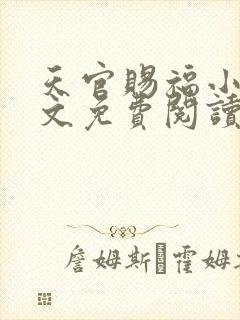 天官赐福小说全文免费阅读笔趣阁