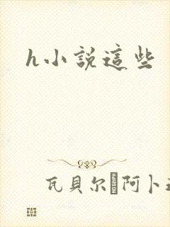 h小说这些