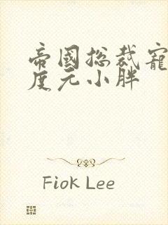 帝国总裁宠妻无度元小胖