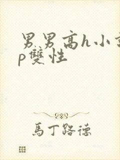 男男高h小说np双性