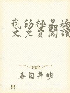 我的极品娇妻全文免费阅读