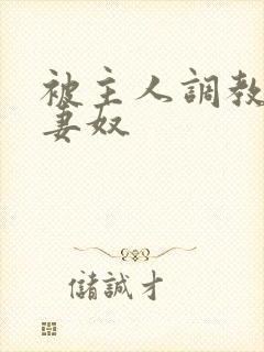 被主人调教的夫妻奴