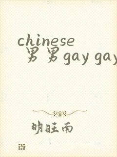 chinese 男男gay gay网站