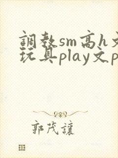 调教sm高h文玩具play文po文