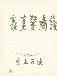 家有怨妻苏晴小说免费阅读