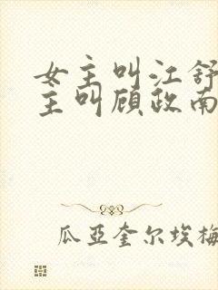 女主叫江舒棠男主叫顾政南的小说