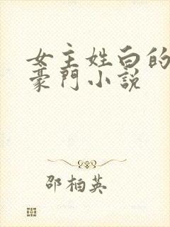 女主姓白的现代豪门小说封面