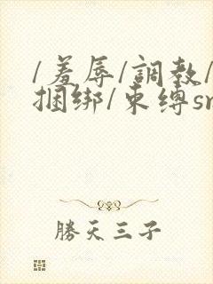 /羞辱/调教/捆绑/束缚sm在线观看