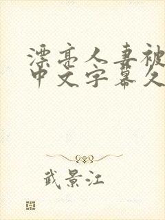 漂亮人妻被强了中文字幕久久封面