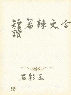 短篇辣文合集阅读封面