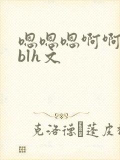 嗯嗯嗯啊啊啊啊blh文封面