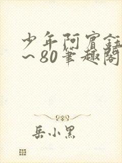 少年阿宾钰慧1～80笔趣阁封面