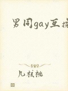 男同gay互操