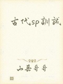 古代sp训诫文