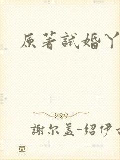 原著试婚丫鬟