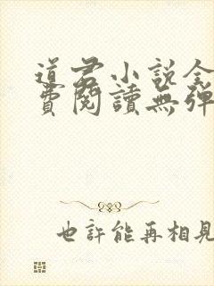 道君小说全文免费阅读无弹窗