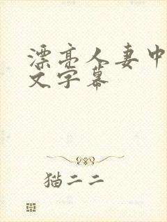 漂亮人妻中出中文字幕封面