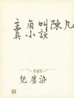 主角叫陈凡的修真小说