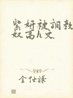 紫妍被调教成肉奴高h文封面