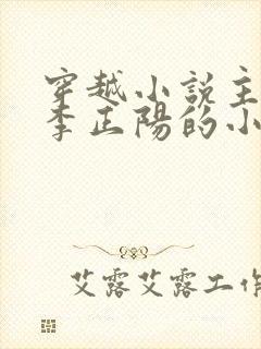 穿越小说主角叫李正阳的小说