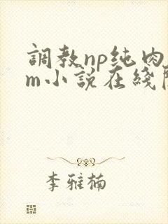 调教np纯肉sm小说在线阅读